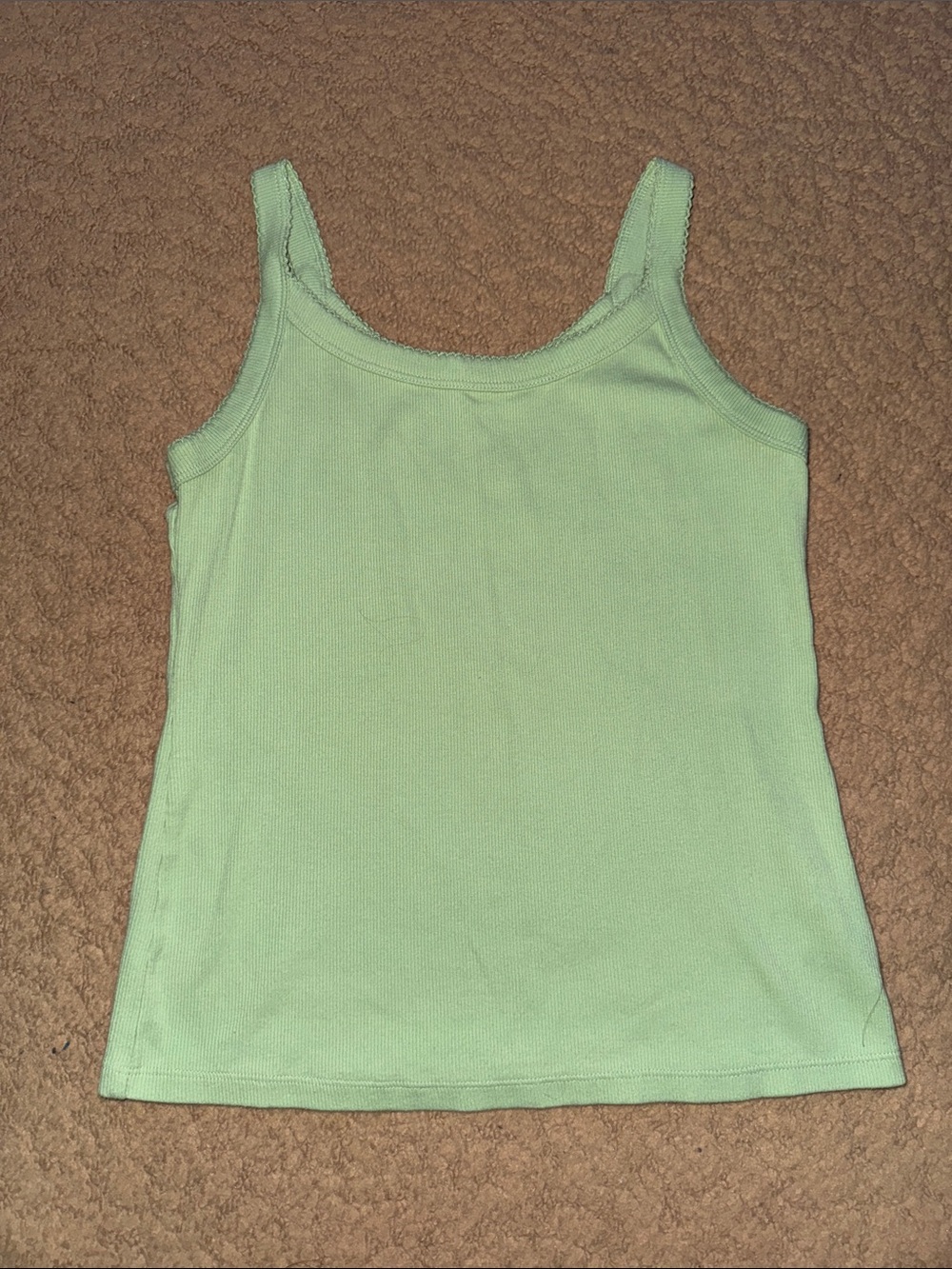 Old Navy Mint Green Ribbed Tank Top